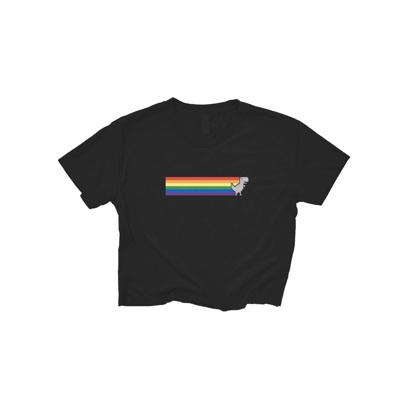 Pride Dinosaur Crop Top