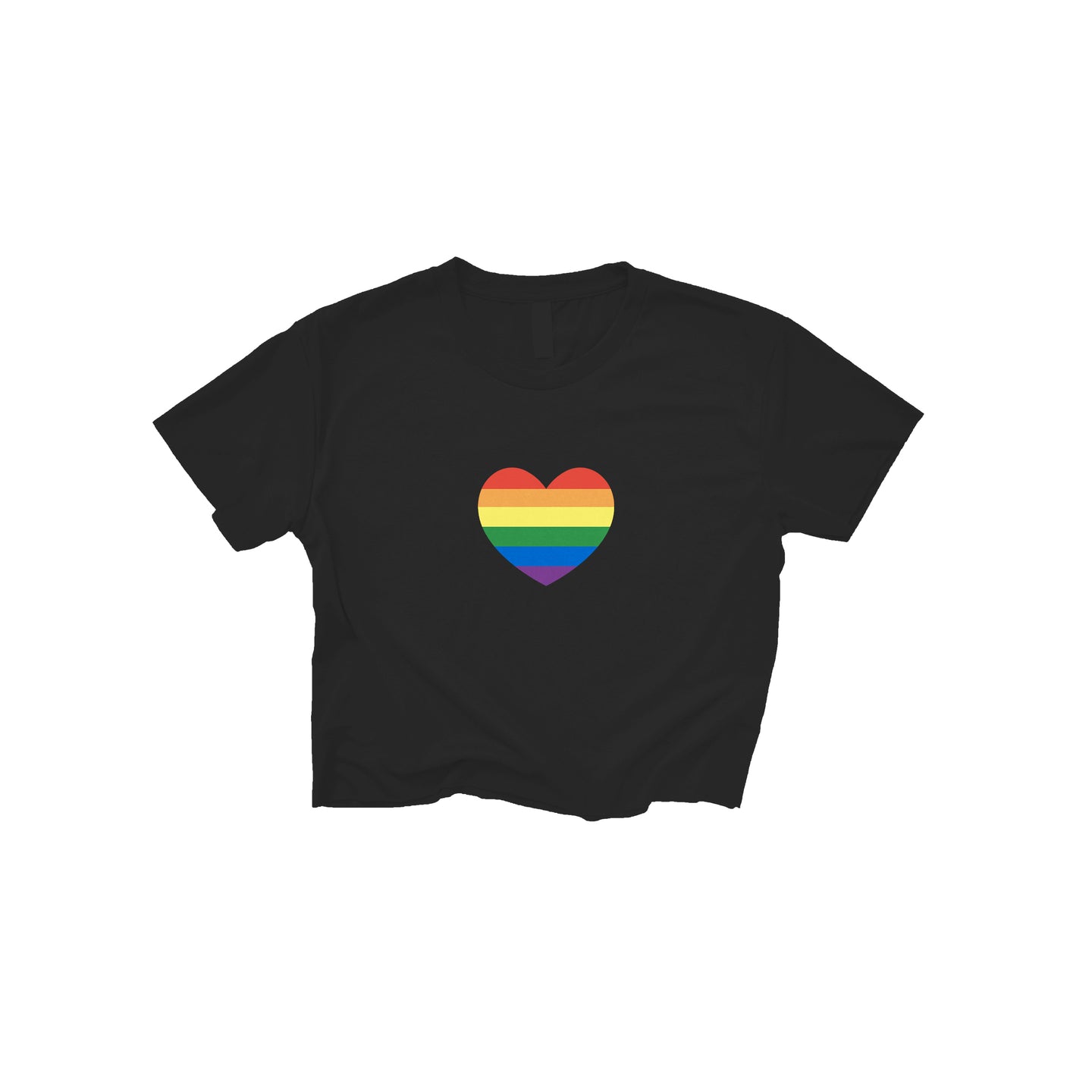 Pride Heart Crop Top