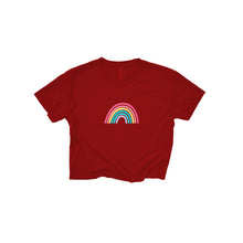 Load image into Gallery viewer, Pride Rainbow Crop Top
