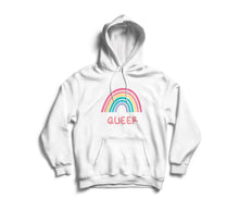 Load image into Gallery viewer, Rainbow Queer Hoodie
