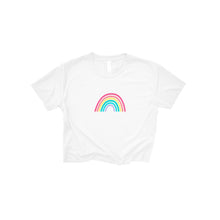 Load image into Gallery viewer, Pride Rainbow Crop Top
