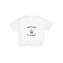 Load image into Gallery viewer, Rainbow Sheep Crop Top
