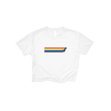 Load image into Gallery viewer, Pride Dinosaur Crop Top
