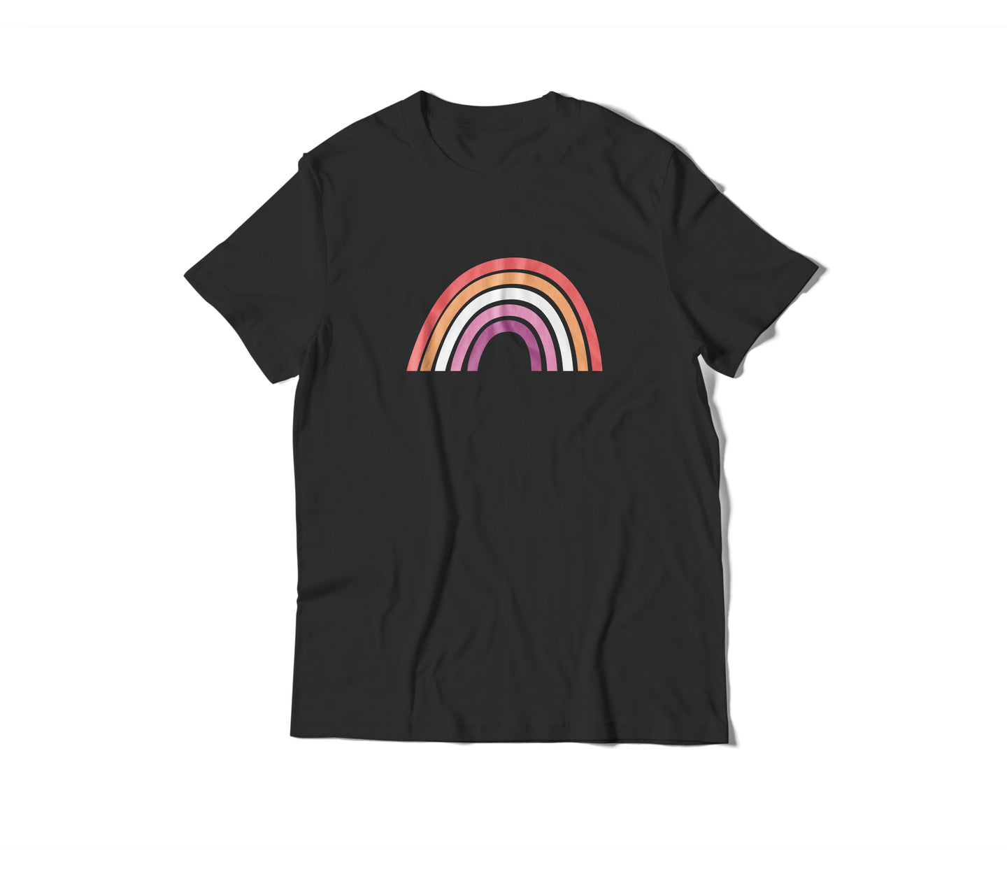 Lesbian Rainbow Colors T-Shirt