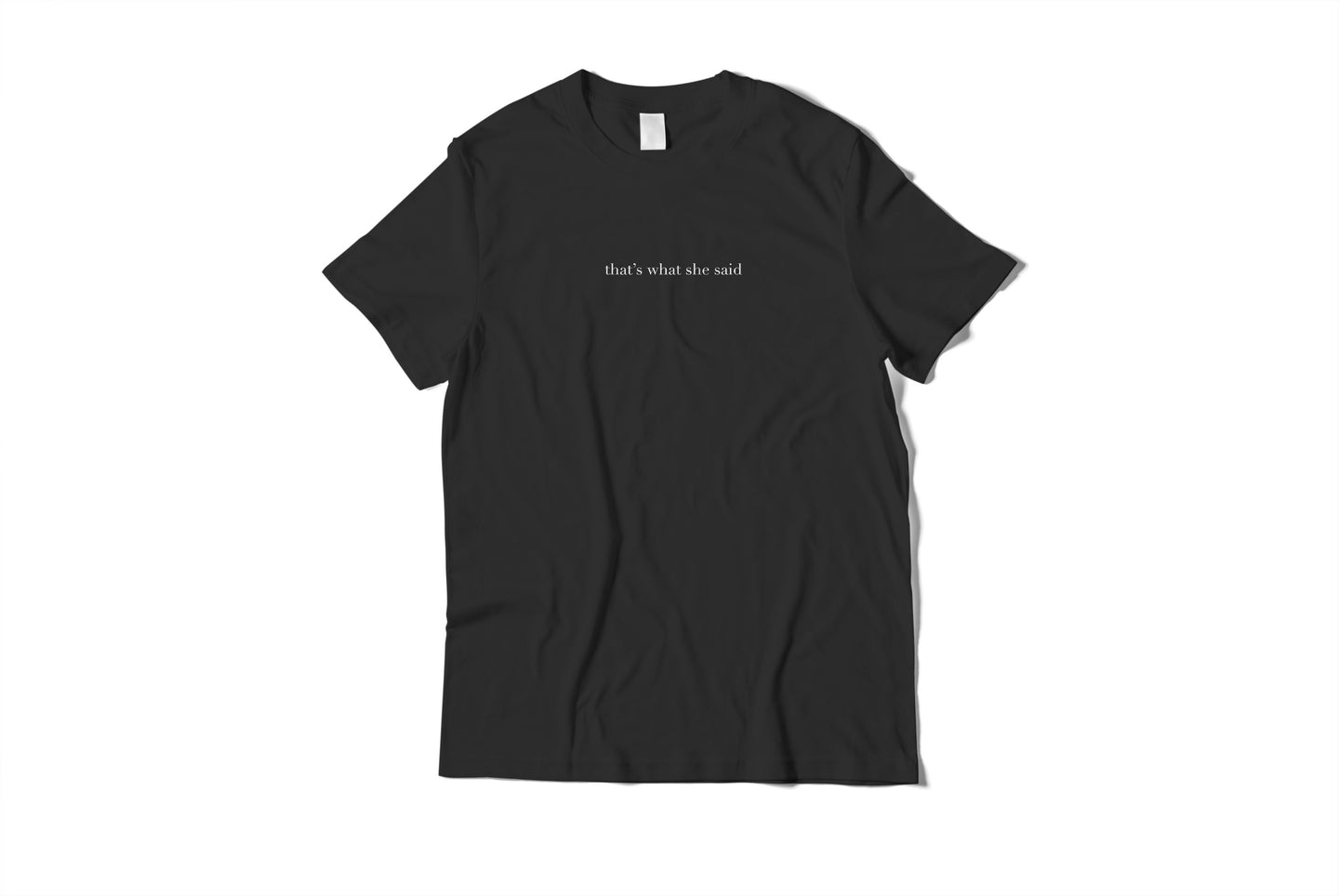 That's What She Said Minimal T-Shirt