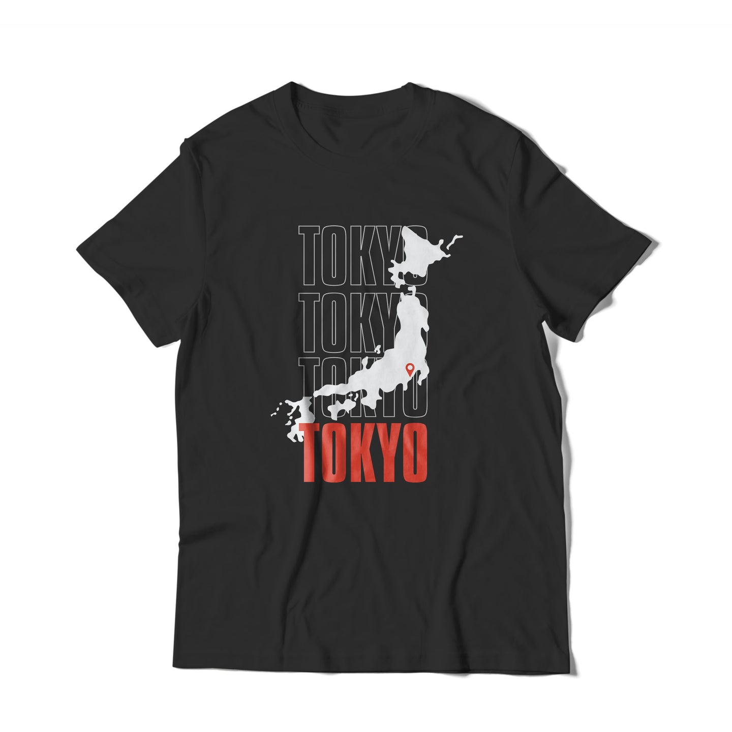 Tokyo Map T-Shirt