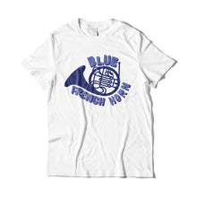 Load image into Gallery viewer, Blue French Horn T-Shirt
