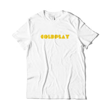 Load image into Gallery viewer, Coldplay Yellow T-Shirt
