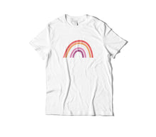 Load image into Gallery viewer, Lesbian Rainbow Colors T-Shirt
